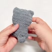 Handmade Crochet Cat Plush, product photo 3