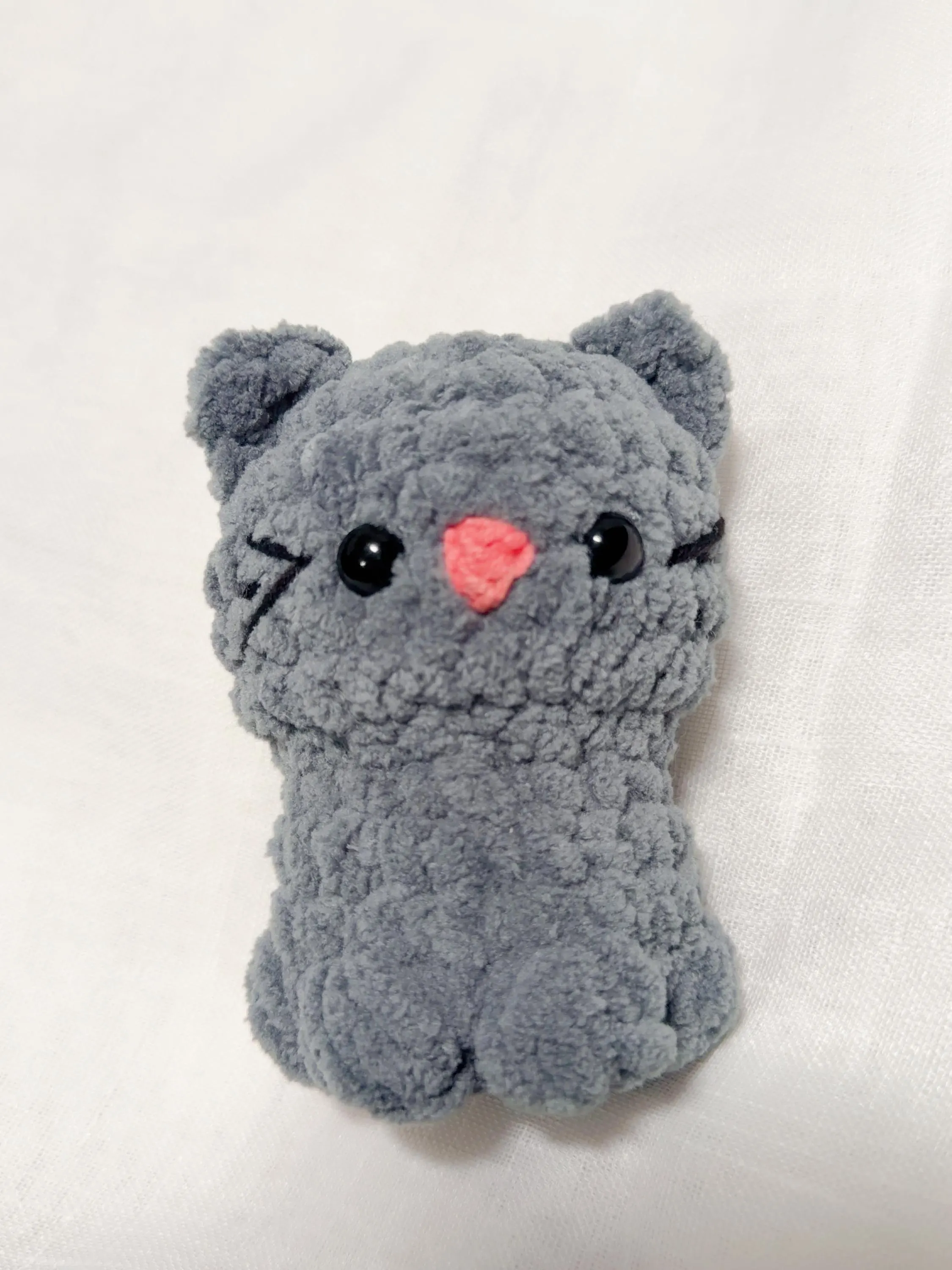Handmade Crochet Cat Plush, product photo 5