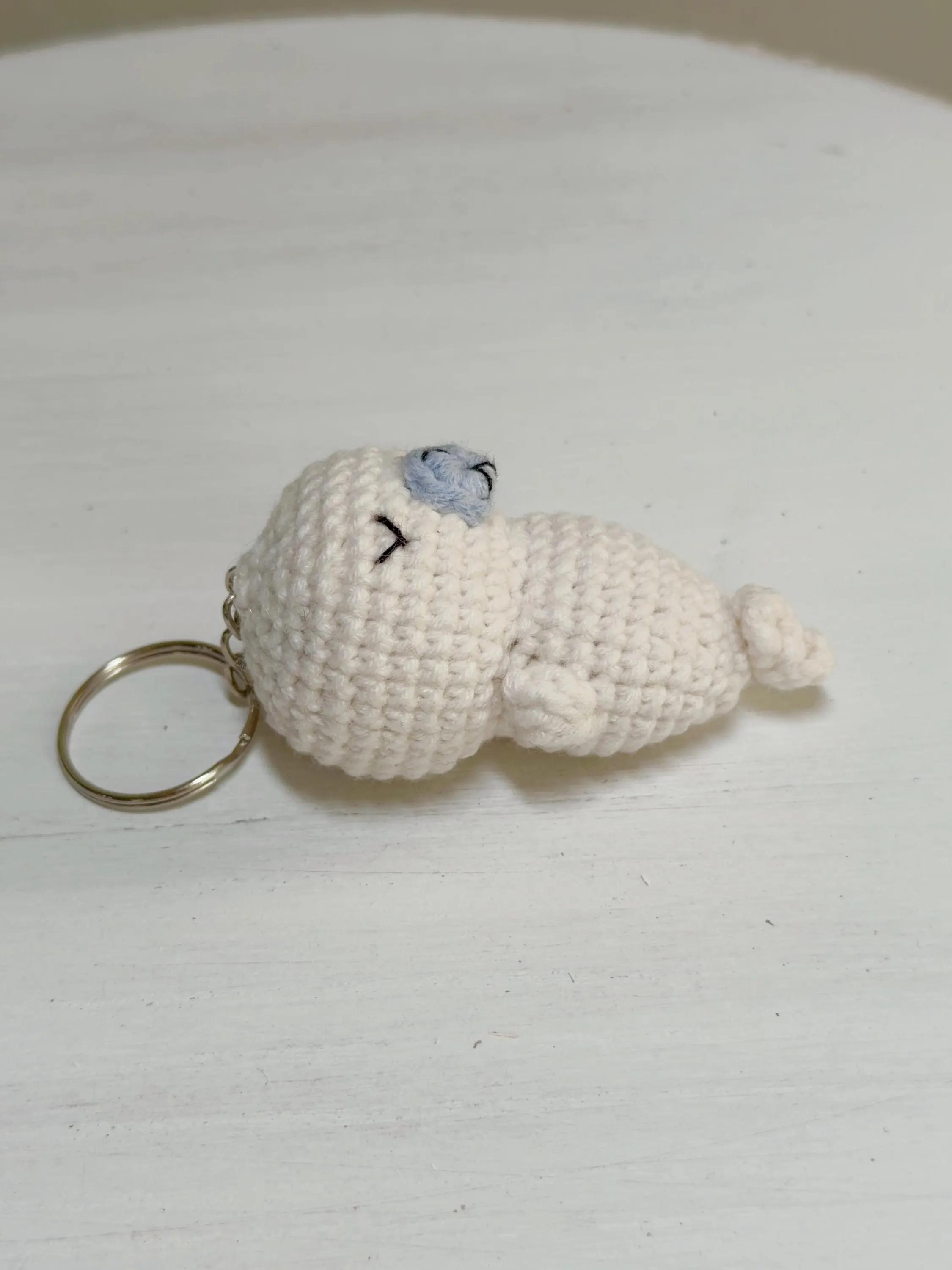 Crochet Seal Keychain, product photo 10