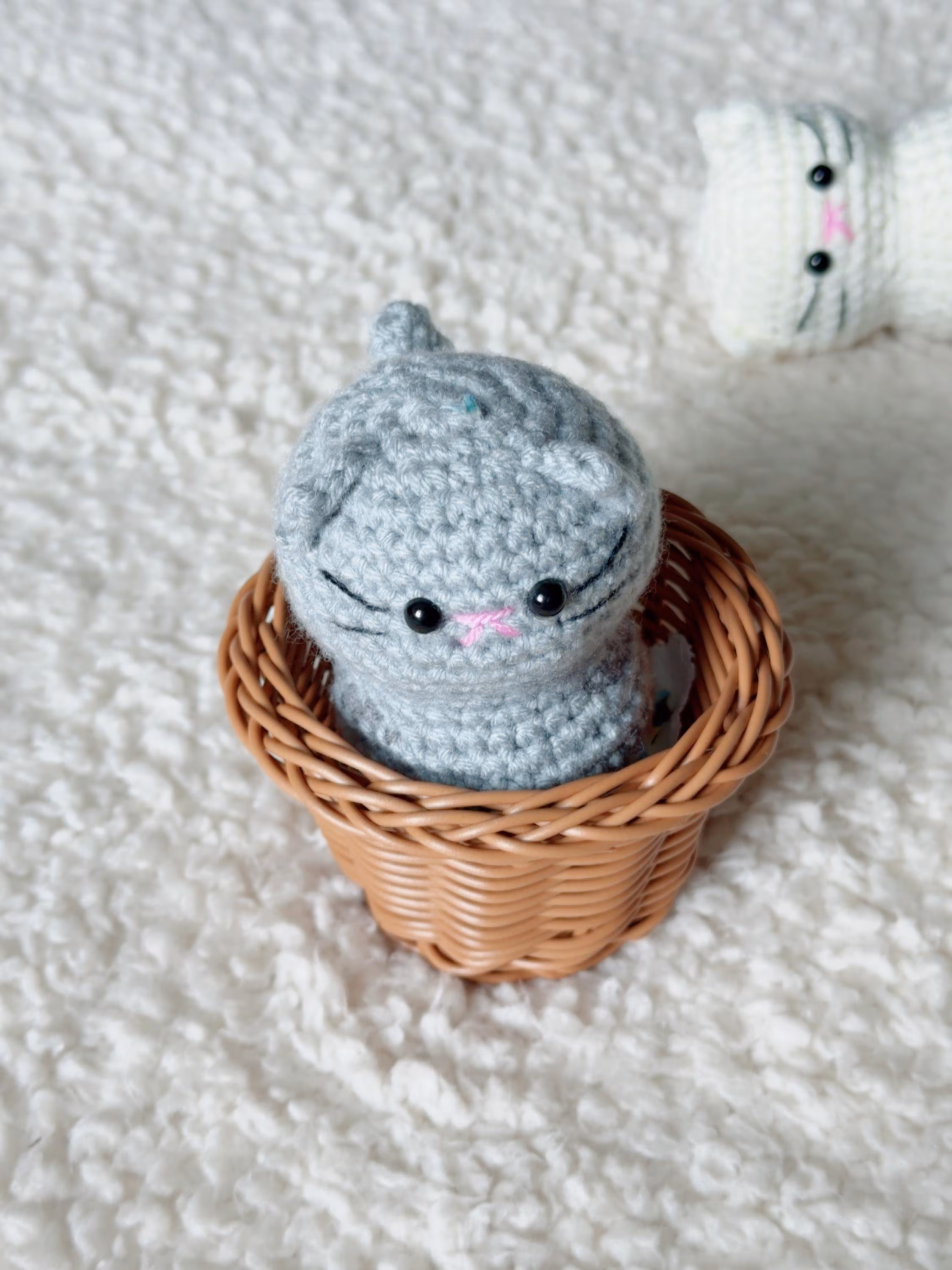 Crochet Cat Plushie, product photo 7