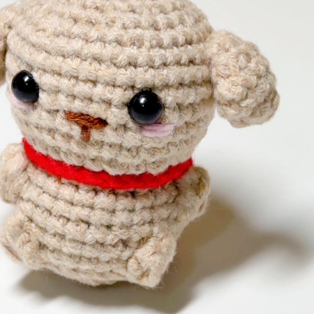 Crochet Dog Keychain, product photo 7