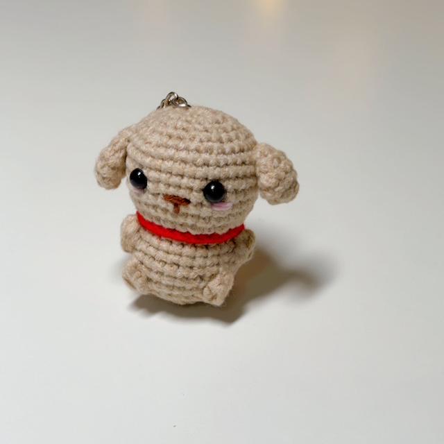 Crochet Dog Keychain, product photo 14
