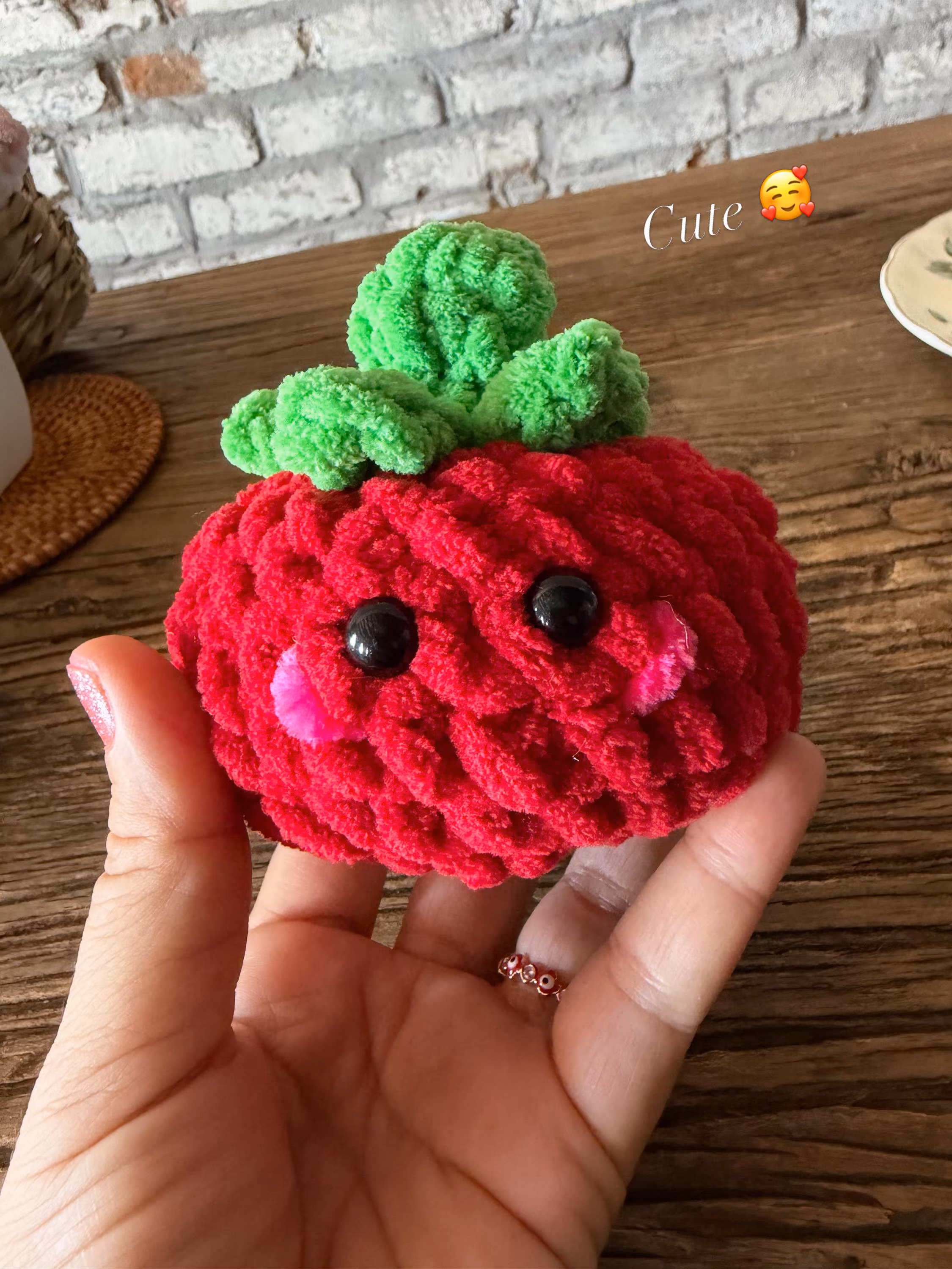 Emotional Support Tomato Crochet Pattern |, product photo 4