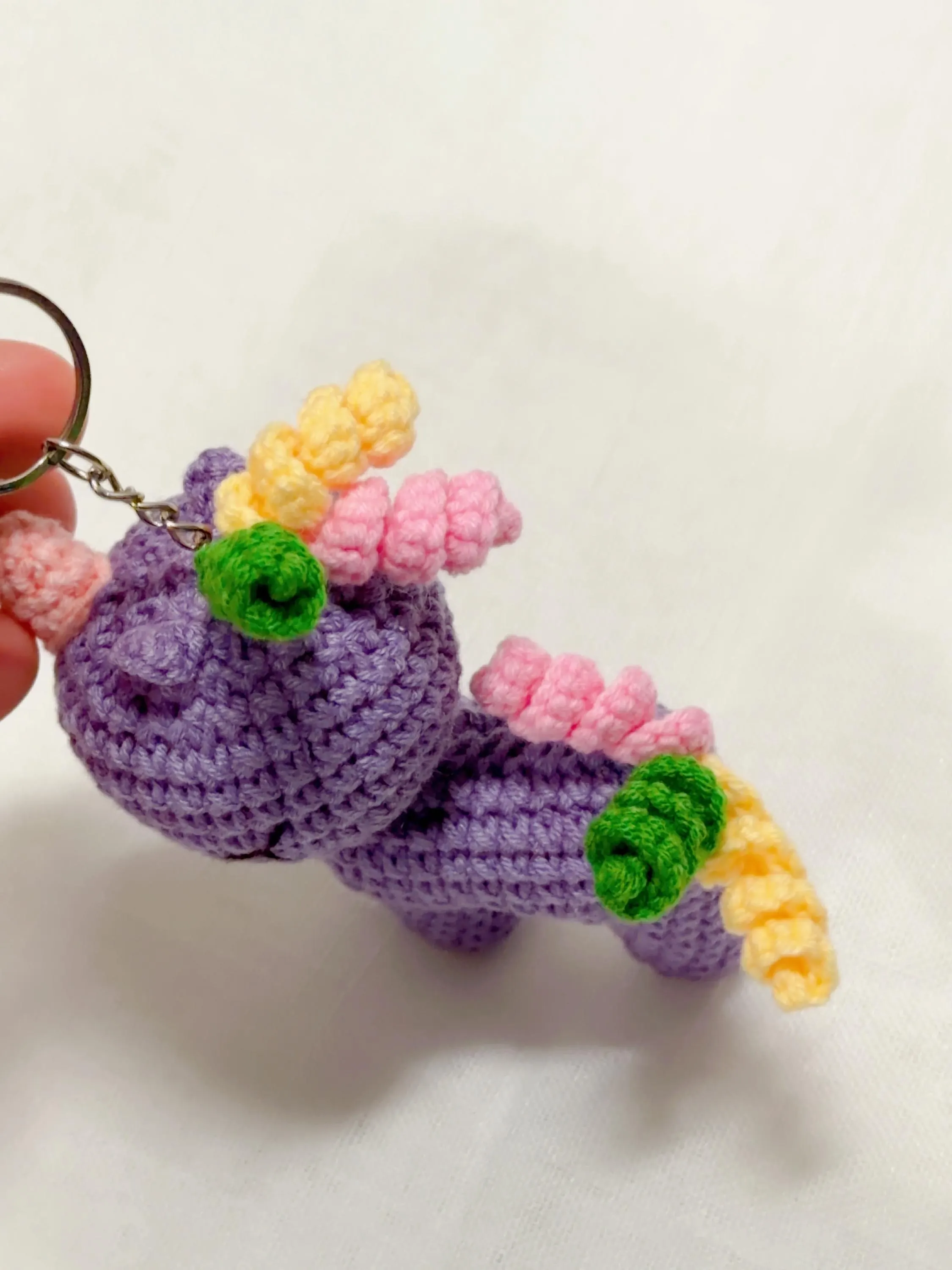 Amigurumi Unicorn Keychain, product photo 14