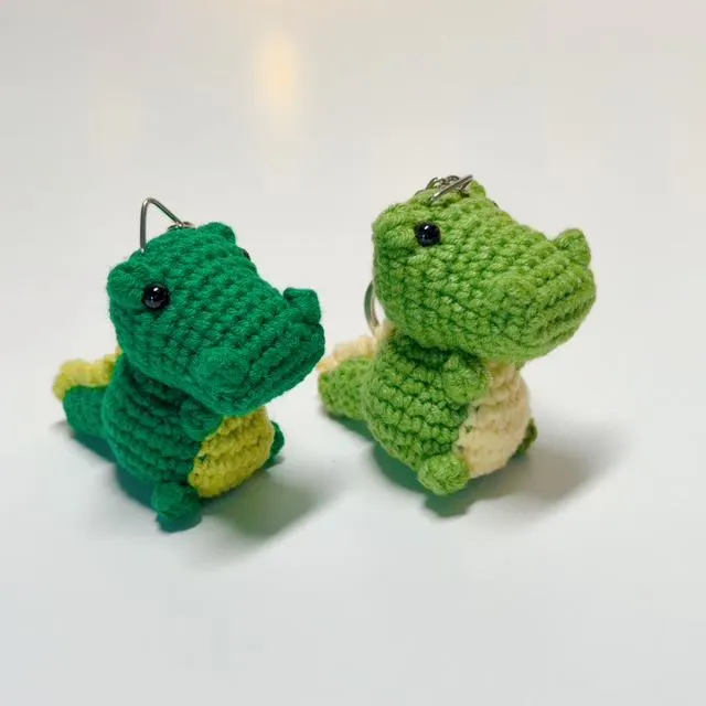 Crochet Alligator Keychain, product photo 15