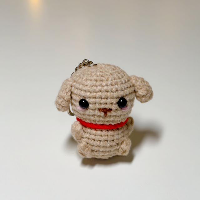 Crochet Dog Keychain, product photo 13