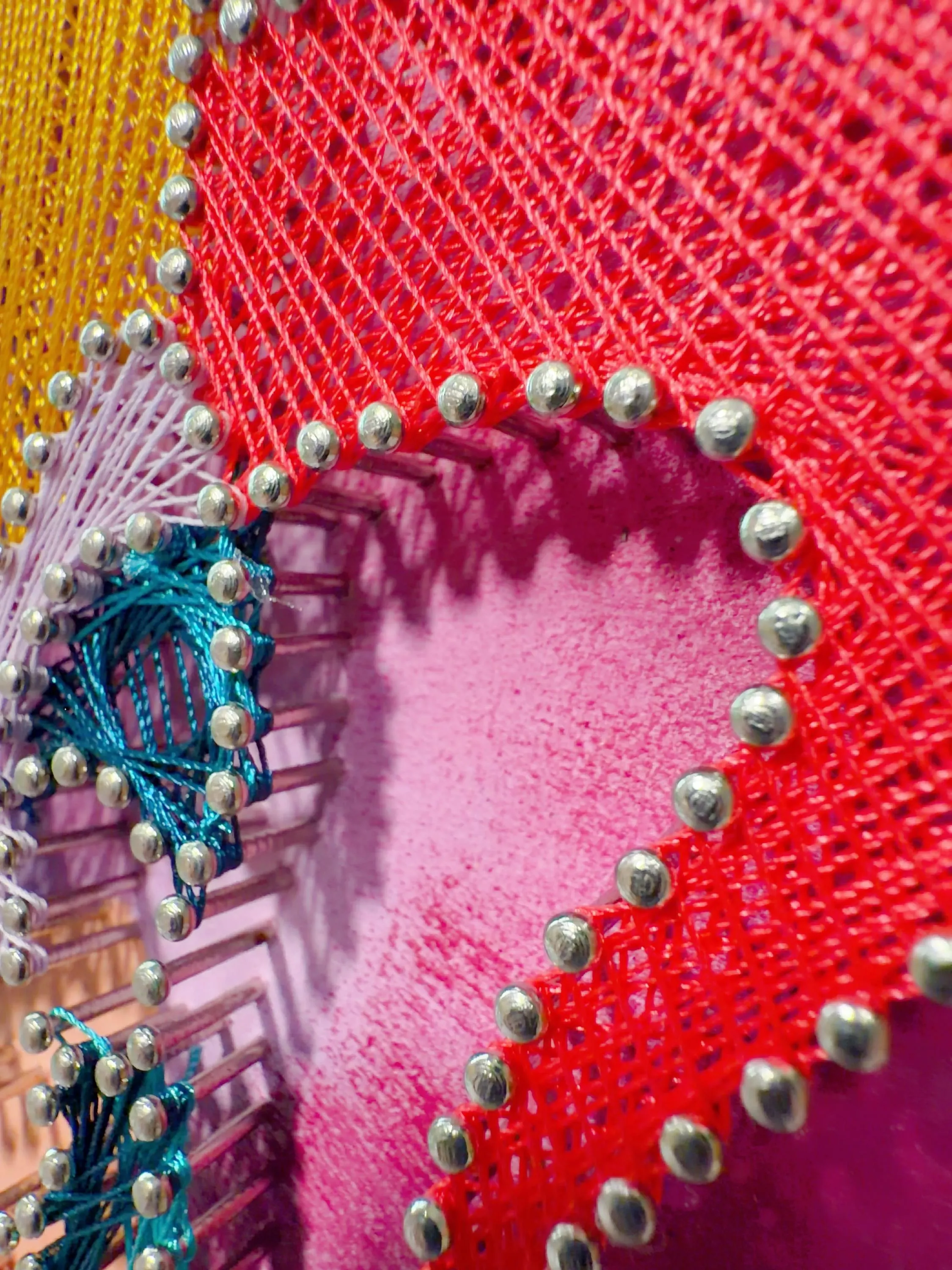 Mardi Gras Mask String Art, product photo 11